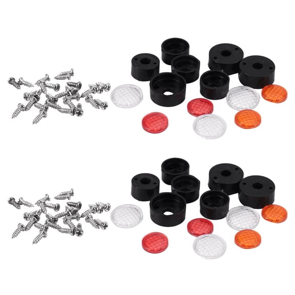 14Pcs Taillight Light Cover for 1:10 RC Crawler RC Car D90 Body