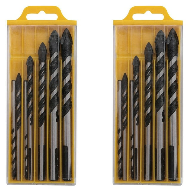 14Pcs Tungsten Carbide Tipped Masonry Drill Bit Set for Porcelain