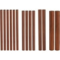 thumbnail image 1 of 14Pcs Walnut Dowel Rods Dowel Rods Wood Sticks Unfinished Round Sticks Wooden Carving Blocks Waxed Round Wooden Sticks, 1 of 9