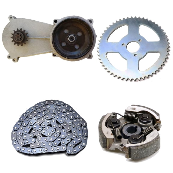 14T T8F Transmission Gear Box Clutch for 47cc 49cc 2 Stroke Engine Scooter ATV Quad Mini Pocket Bike