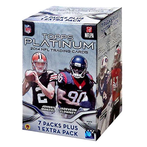 14 Topps Platinum Football Value Box