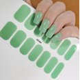 14Tips Gradient Baking Free Gel Nail Sticker SelfAdhesive LongLasting