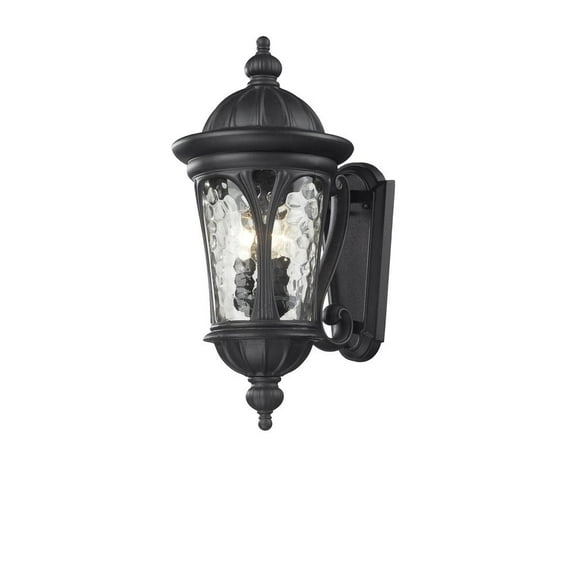 14W 1 Led Outdoor Pier Mount Lantern In Seaside Style 6.25 Inches Wide By 21.75 Inches High-Black Finish Z-Lite 553Phb-553Pm-Bk-Led