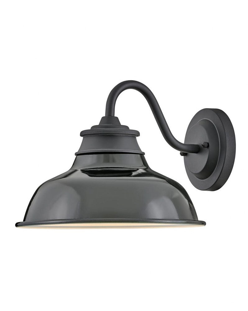 14W 1 Led Outdoor Small Gooseneck Barn Light Wall Mount in