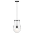 thumbnail image 1 of 32087BK-Hinkley Lighting-Beck - 14W 1 LED Small Pendant-14.75 Inches Tall and 9 Inches Wide-Black Finish, 1 of 14