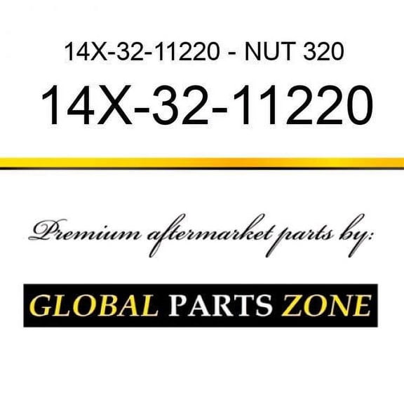 14X-32-11220 - NUT 320/325 - 20X1.5 fits Caterpillar (CAT)