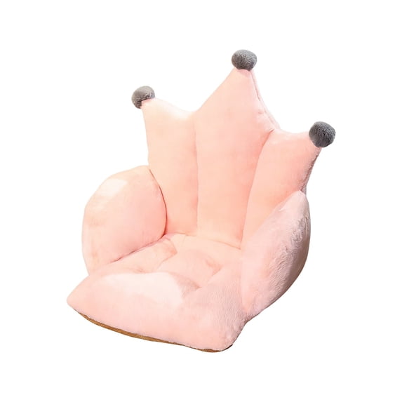 14X14in Outdoor Round Papasan Chair Cushion Round Egg Chair Cushion Replacement with Ties Rattan Papasan Chair Pad for Patio Garden Pink