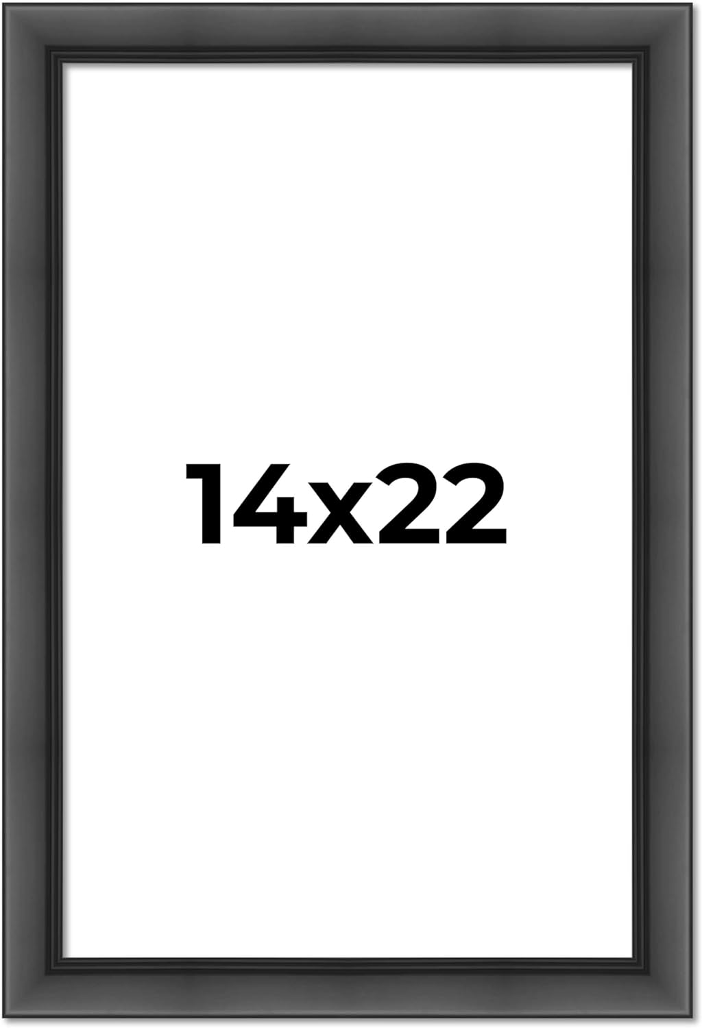 14X22 Frame Black Picture Frame Complete Modern Photo Frame Includes