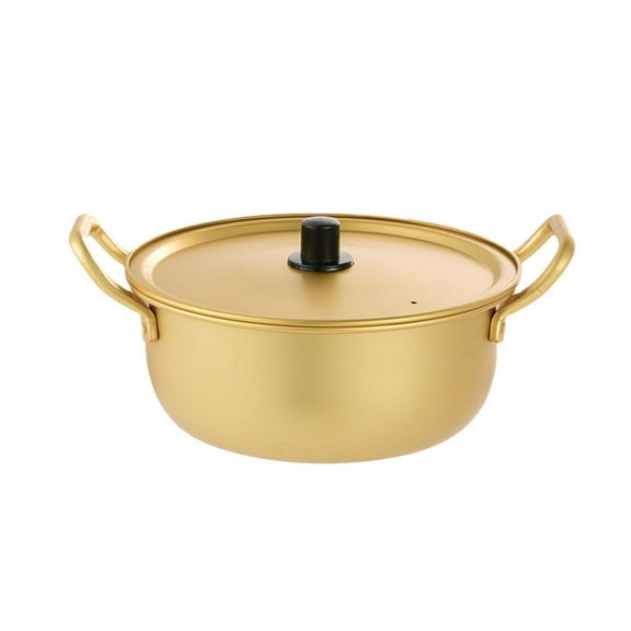 14cm/16cm/18cm Korean Ramen Noodle Pot Korean Aluminum Stockpot Noodles Pa√ Z0M0