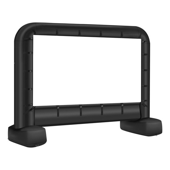 14ft Inflatable Movie Screen, 600D Washable Projector Screen with Carry Bag, 16:9 Easy Setup for Outdoor Backyard & Home Theater