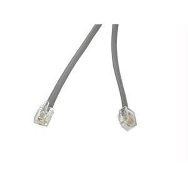 Multiple Line Telephone Cable Rj 14ft RJ11 Modular Telephone Cable - Walmart.com