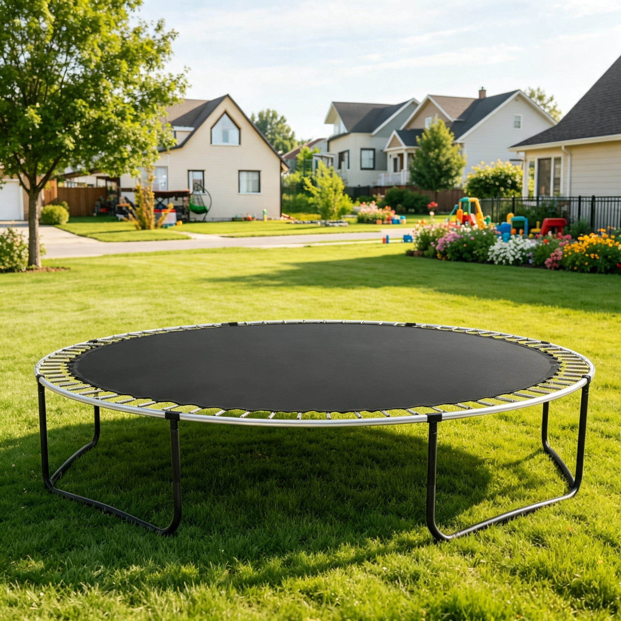 14ft Round Replacement Trampoline Mat (Fits 6.5"-7" Springs)（Only Trampoline Mat）