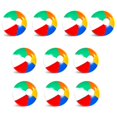 thumbnail image 1 of 14in 16in 22in Water Balls Beach Balls Sand Beach Toys Swimming Party Supplies, 1 of 18