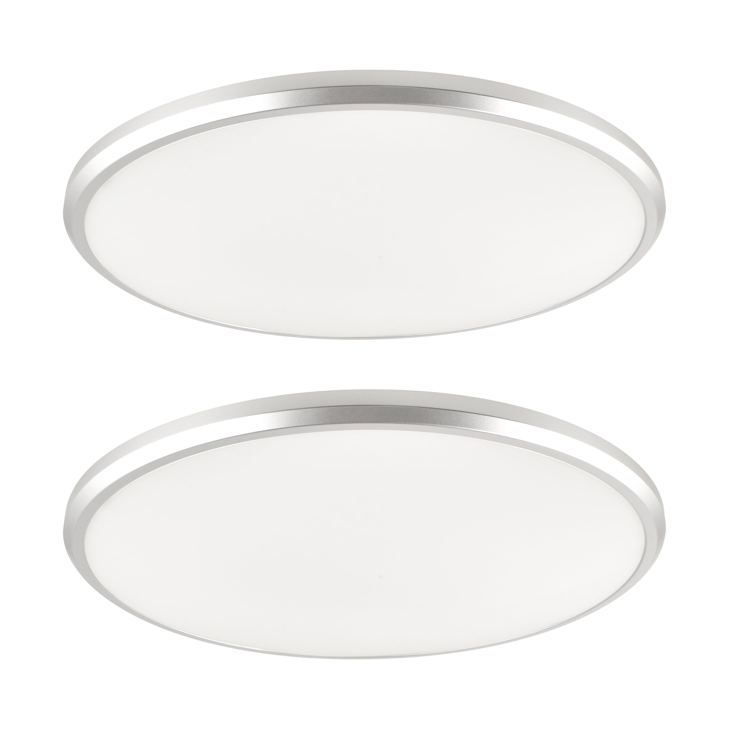 Mainstays 14 Inch Flush Mount LED Ceiling Light with 5CCT Selectable Color Temperatures (2 Pack)