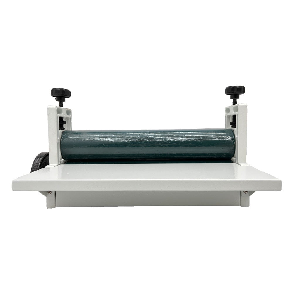 14in Manual Cold Mounting Machine Cold Roll Laminator with Platform and Regulating Bracket for Photo Paper