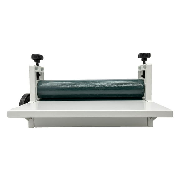 14in Manual Cold Mounting Machine Cold Roll Laminator with Platform and Regulating Bracket for Photo Paper