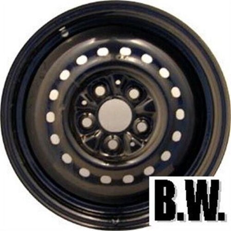 14in Wheel for Dodge Caravan 1994-1995 Black Reconditioned Steel Rim