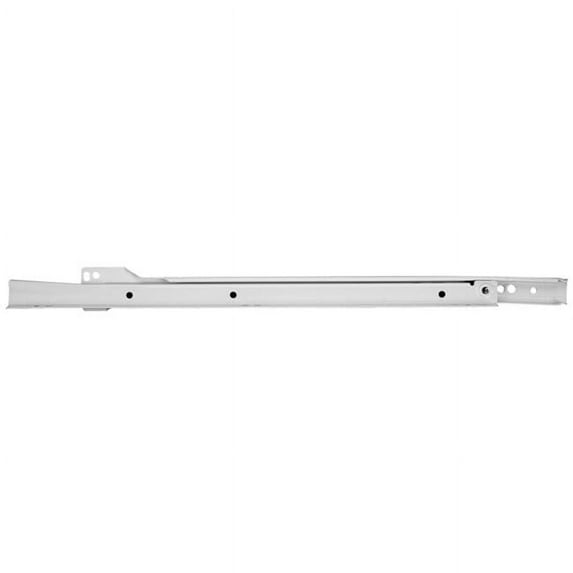 14in. White Self Closing Drawer Slides