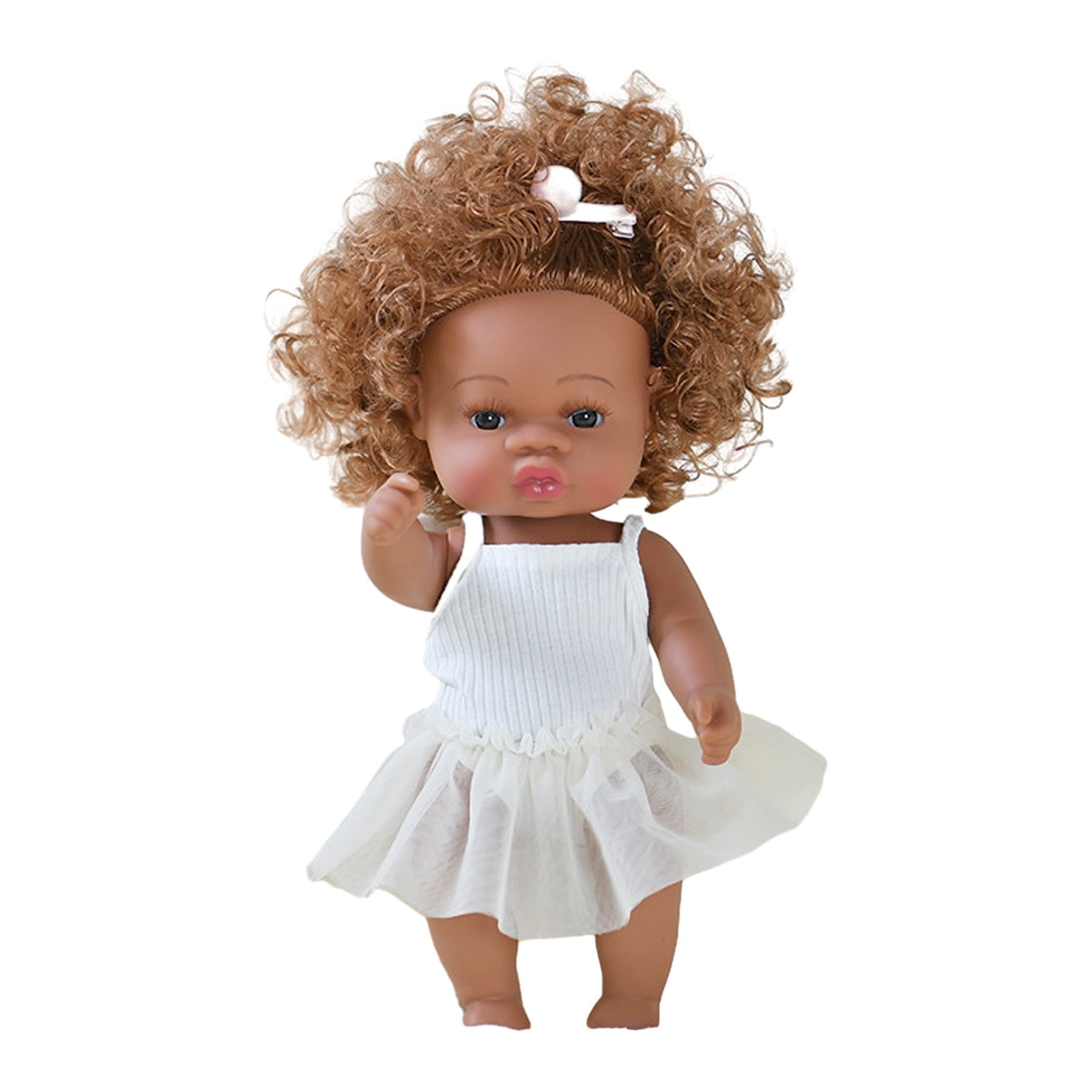 14inch Black Doll Full Enamel Doll Doll Puppet Explosives Head Enamel