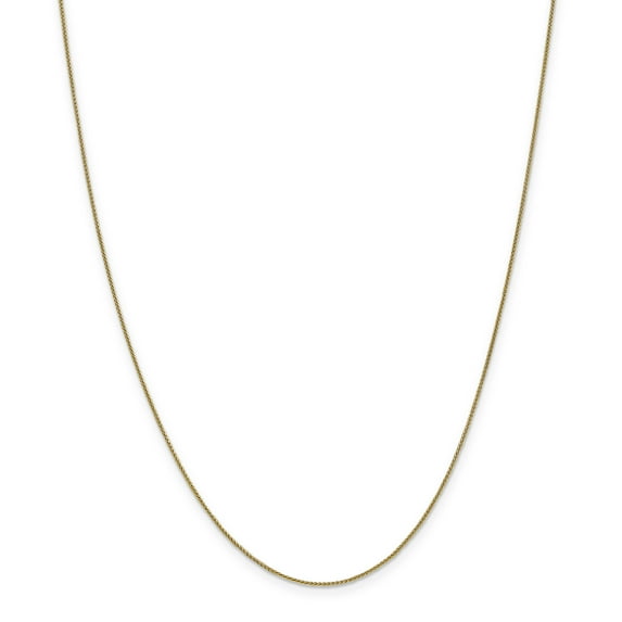 14k 0.80mm Spiga Pendant Chain