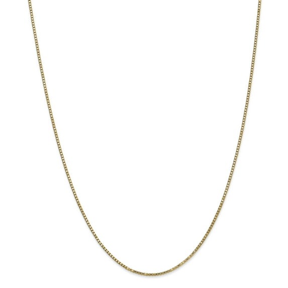 14k 1.3mm Box Chain