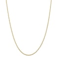 thumbnail image 1 of 14k 1.50mm D/C Rope with Lobster Clasp Chain in 14k Yellow Gold, 1 of 3
