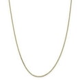thumbnail image 1 of 14k 1.65mm Solid Diamond-Cut Cable Chain, 1 of 3