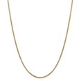thumbnail image 1 of 14k 1.75mm Hollow Round Box Chain, 1 of 3