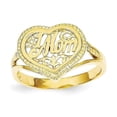 thumbnail image 1 of 14k #1 Mom in Heart Ring, 1 of 1