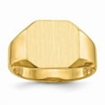 thumbnail image 1 of 14k 12.5x11.0mm Octagon Open Back Signet Ring RS339, 1 of 5