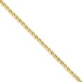 thumbnail image 1 of 14k 2.00mm Light Wheat Anklet, 1 of 1