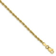 thumbnail image 1 of 14k 2.25mm Diamond-Cut Quadruple Rope Chain, 1 of 3