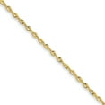 thumbnail image 1 of 14k 2.5mm Diamond-Cut Extra-Light Rope Chain, 1 of 1