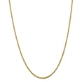 thumbnail image 1 of 14k 2.75mm Diamond-Cut Extra-Light Rope Chain, 1 of 1