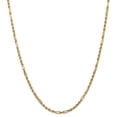 thumbnail image 1 of 14k 3.0mm Milano Rope Chain in 14k Yellow Gold, 1 of 3