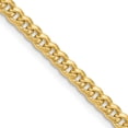 thumbnail image 1 of 14k 3.5mm Semi-Solid Miami Cuban Chain, 1 of 10