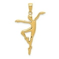 thumbnail image 1 of 14k 3-D Ballet Dancer Pendant, 1 of 1