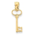 thumbnail image 1 of 14k 3-D Key Pendant, 1 of 1