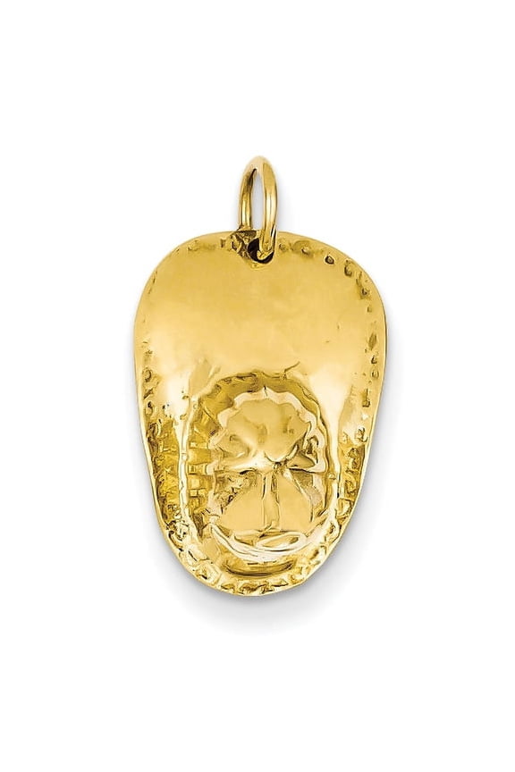 14k 3-D Large Fireman's Hat Charm