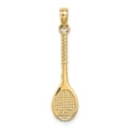 thumbnail image 1 of 14k 3-D Tennis Racquet Charm C3541, 1 of 5