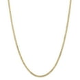 thumbnail image 1 of 14k 3mm Open Concave Curb Chain in 14k Yellow Gold, 1 of 3