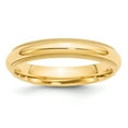 thumbnail image 1 of 14k 4mm Milgrain Comfort Wedding Band, 1 of 3
