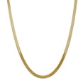 thumbnail image 1 of 14k 5.0mm Silky Herringbone Chain in 14k Yellow Gold, 1 of 3