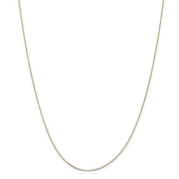14k .5mm Box Chain