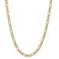 thumbnail image 1 of 14k 6.6mm Semi- Figaro Chain, 1 of 3