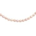 thumbnail image 1 of 14k 6-7mm Pink Rice Freshwater Cultured Pearl Necklace XF386, 1 of 2