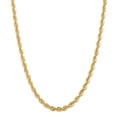 thumbnail image 1 of 14k 6mm Handmade Rope Chain, 1 of 3