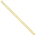 thumbnail image 1 of 14k 7.4mm Hand-Polished Fancy Link Chain in 14k Yellow Gold, 1 of 2