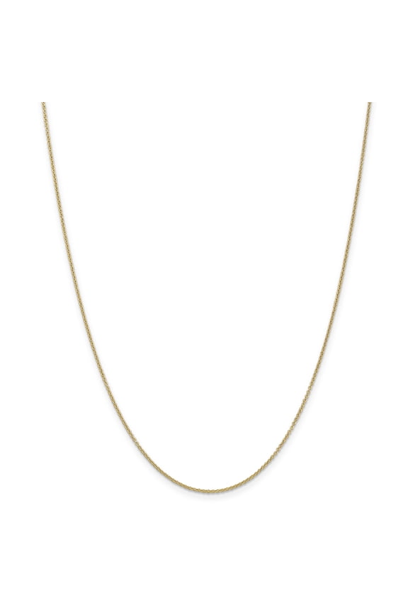 14k .7mm Cable Chain