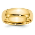 thumbnail image 1 of 14k 7mm Comfort-Fit Band in 14k Yellow Gold - Size 5.5, 1 of 3